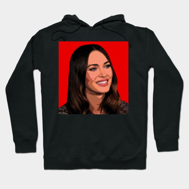 megan fox Hoodie by oryan80